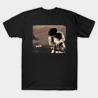 Stevie Ray Vaughan // Brown vintage T-Shirt